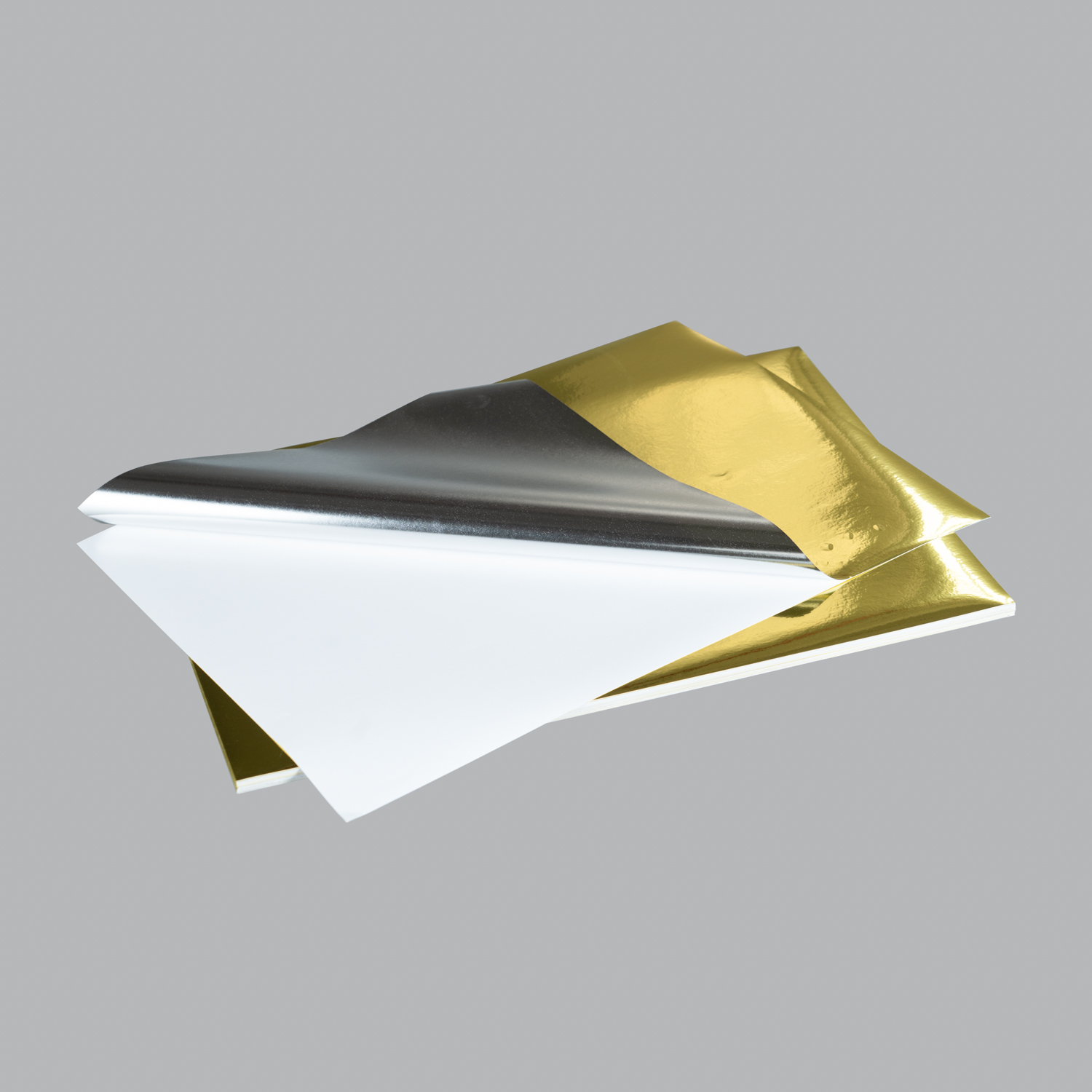A3+ Custom Gold Self-Adhesive PET Film Sticker Paper Single Waterproof Acrylic for Packaging Printing Digital Printing Masking