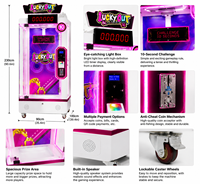 Machine de jeu d'arcade de récompense à monnayeur, reconditionnée, pour un joueur, pour centres de divertissement