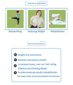 MND-<span class=keywords><strong>X300</strong></span> Elliptique de haute qualité, appareil de cross-training elliptique - Product Image 6