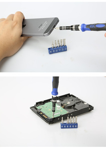 Kit de Tournevis Magnétique Universel, Outil de Réparation pour Téléphone Portable, Tablette <span class=keywords><strong>PC</strong></span>, 86 en 1 - Product Image 6
