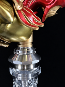 Vase décoratif en résine et acier inoxydable de 60 cm, sculpture d'archer, pour chicha, idéal pour l'aménagement intérieur des hôtels et salons - Product Image 4