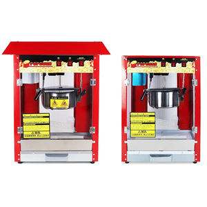 Máquina de Palomitas Eléctrica Comercial de 1300W, con Olla de 8-10 oz, para Mostrador, Produce 50 Tazas/Lote, Control de 3 Interruptores, Estilo Cine - Product Image 6