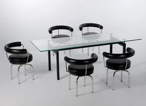 nordisch modern klassisches design pu edelstahl polsterung drehbar arbeit büro armlehne stuhl für studieren wohnzimmer