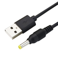 Câble d'alimentation USB-A vers DC 5.5x2.1mm 5.5x2.5mm 4.0x1.7mm 3.5x1.35mm 2.5x0.7mm 5V pour routeurs, jouets et éclairages LED