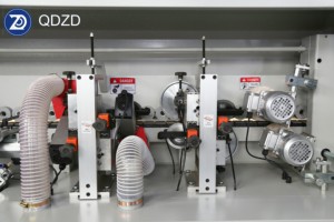 Máquina de Enchapado de Cantos Totalmente Automática ZD500 con Funciones de Raspado y Encolado, Motor para Producción de <span class=keywords><strong>MDF</strong></span>, Espesor de 10-60 mm, 100 mm - Product Image 4