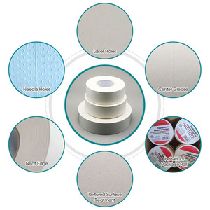 Ruban de papier pour cloisons sèches facilement pliable avec pli central pour le renforcement des joints d'angle droit et le comblement des espaces - Product Image 3