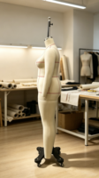 Mannequin Femme Grande Taille Courbes (16) pour la Confection de Vêtements et le Drapage – Hanches et Poitrine Généreuses