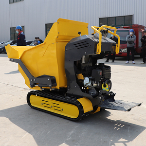 Chinesischer <span class=keywords><strong>Mini</strong></span>-<span class=keywords><strong>Dumper</strong></span> 1000kg mikro betriebener Gummi-LKW-Hydraulik mit selbst laden der Schaufel - Product Image 6