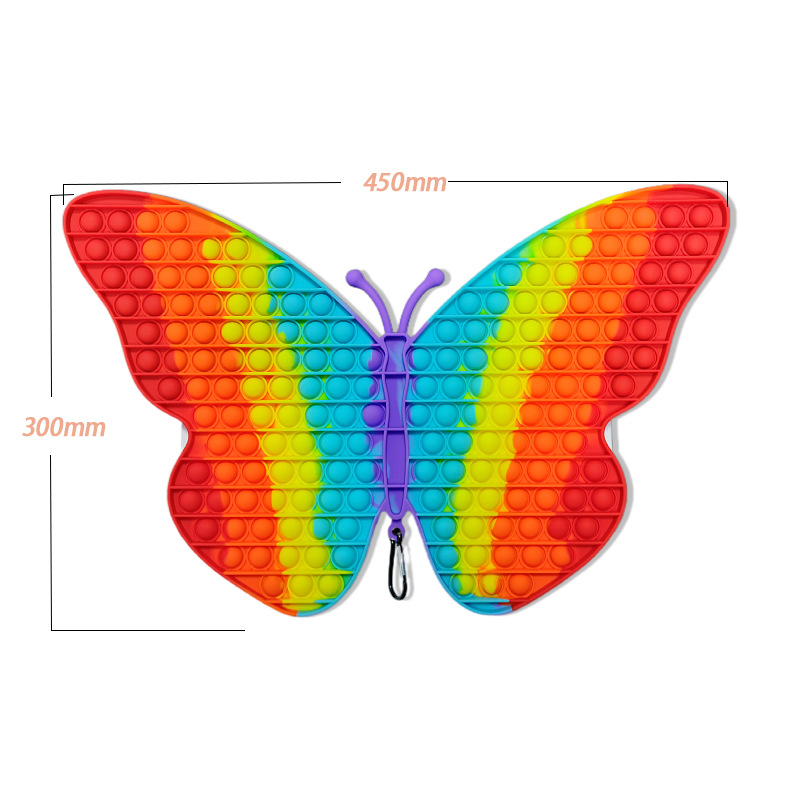 Новинка! Гигантская беспокойная игрушка большие размеры сенсорные игрушки огромного размера пуш-ап пузыри одежду наибольшего размера 40*40 см Jumbo популярные игрушки Fidget
