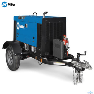 เครื่องเชื่อมดีเซล Miller Big Blue 700X แบบเคลื่อนที่บนรถพ่วง สำหรับเชื่อมโลหะด้วยระบบอาร์ค DC - Product Image 3