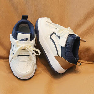 Chaussures de sport respirantes et écologiques pour enfants printemps-automne – Chaussures de papa chaudes pour garçons, chaussures légères et souples blanches pour bébés filles - Product Image 6