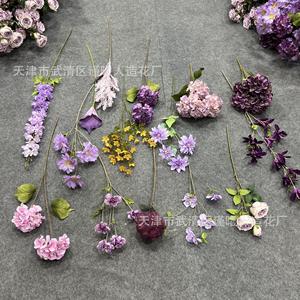 Arrangement floral artificiel Jinxi 30cm-100cm, décorations de mariage en soie pour vitrines d'hôtels - Product Image 4