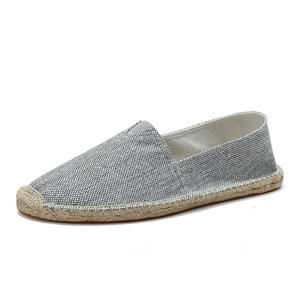 2026 nouveau KJ en Stock Logo personnalisé de haute qualité chanvre extérieur toile été pas cher plat décontracté confort respirant unisexe <span class=keywords><strong>espadrilles</strong></span> - Product Image 2