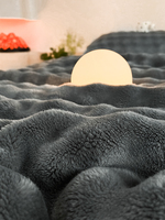 Umwelt freundliche Winter Warm Solid Fur Throw Fleece Blanket Benutzer definiertes Logo Home Textile Decke für Einrichtungs festival Einfach
