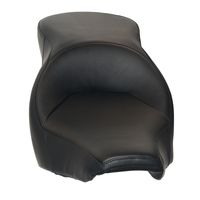 Grand coussin de siège de canapé noir personnalisé pour conducteur et passager, compatible avec Softail Low Rider S Sport Glide 2018-2024, pour rénovation/amélioration