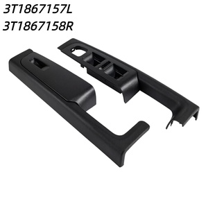 3T1867157 3T1867158 Maniglia Porta Sinistra e Destra Nera con Telaio Bracciolo per <span class=keywords><strong>Skoda</strong></span> <span class=keywords><strong>Superb</strong></span> II B6 3T 2008-2015 Ricambi Auto - Product Image 2
