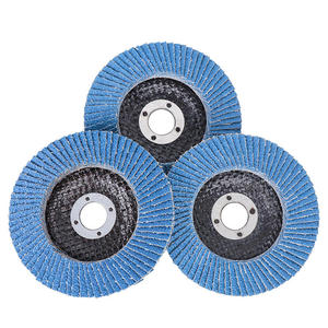 All'ingrosso disco abrasivo a disco con aletta curva di zirconio di alta qualità per la macinazione di metallo e acciaio inox con campione gratuito - Product Image 1