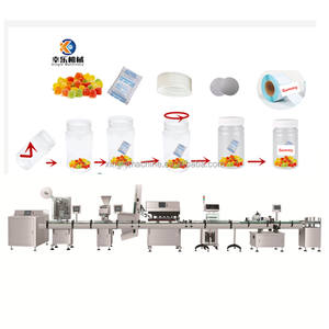 Linha Automática Eletrônica para Contagem, Enchimento, Rotulagem e Envase de Cápsulas de Gelatina, Comprimidos e Doces - Product Image 1