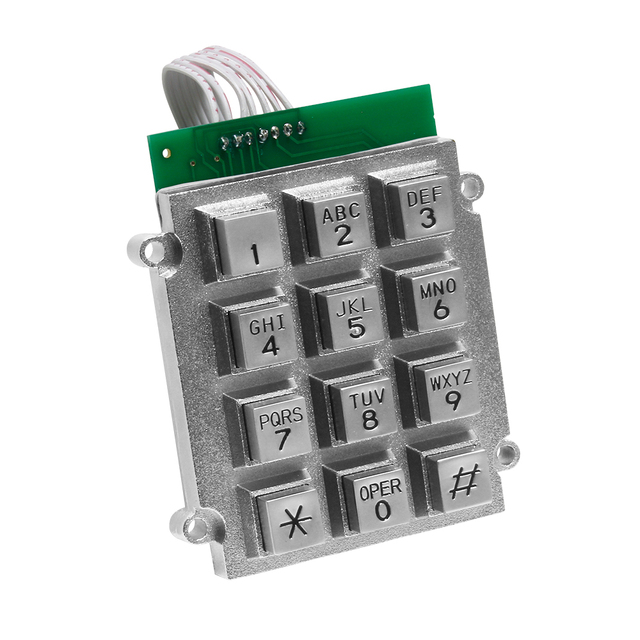 Handset telephone 12 keys keypad