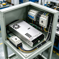 Alimentation électrique industrielle AC-DC Meanwell NSP-320-12 12V à entrée unique 220V pour dispositifs médicaux