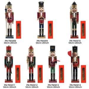 50CM Taille <span class=keywords><strong>En</strong></span> <span class=keywords><strong>Bois</strong></span> Navidad Cascanueces Festival Noël Casse-Noisette <span class=keywords><strong>En</strong></span> <span class=keywords><strong>Bois</strong></span> pour Ornement - Product Image 2
