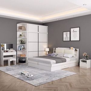 Set di Mobili per Camera da Letto in Legno Personalizzato all'Ingrosso, Set di Lusso per Camera da Letto per <span class=keywords><strong>Adulti</strong></span>, Set King Size - Product Image 2