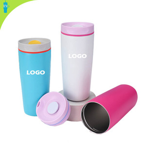 BPA Free <span class=keywords><strong>12</strong></span> <span class=keywords><strong>oz</strong></span> thép không gỉ cốc cà phê cách nhiệt chân không <span class=keywords><strong>Flask</strong></span> & phích cho Hot & Iced đồ uống du lịch Mug - Product Image 1