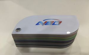 2025 échantillons de couleur PVC PET voiture Film échantillon livre auto-cicatrisant corps Wrap peinture Protection rouleau 1 an de garantie changement de couleur - Product Image 2