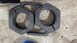 Powerlifting Haltérophilie Colliers d'haltères magnétiques Pinces <span class=keywords><strong>de</strong></span> <span class=keywords><strong>barre</strong></span> <span class=keywords><strong>de</strong></span> poids Clips d'haltères à dégagement rapide - Product Image 5