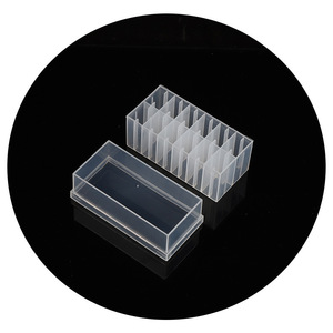 Hongbolai Caja de Almacenamiento para Tubos de Criopreservación de 12 Compartimentos, Contenedor de PP para Tubos de Centrífuga de Laboratorio - Product Image 4