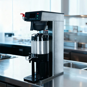 Filtro per Caffè Americano a Gocciolamento Termico per Caffetterie Industriali e Commerciali con Display a Colori - Product Image 1