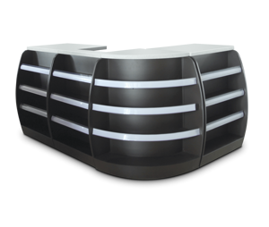 طاولة صراف البقالة، مظهر مريح لطاولة صرافة المتجر - Product Image 6