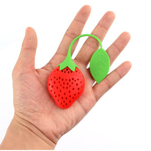 BPA libero Silicone <span class=keywords><strong>Strawberry</strong></span> <span class=keywords><strong>Tea</strong></span> Infusore - Product Image 4