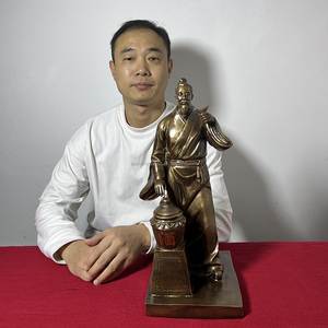 Statua in Fibra di Vetro di Du Kang, l'Antenato del Vino, Scultura Culturale Vinicola per Decorazione in Taverne e Cantine - Product Image 6