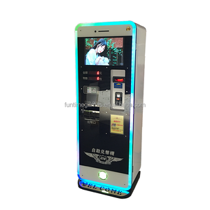 ตู้หยอดเหรียญแบบบริการตนเองพร้อมบัตรเครดิต/ใบเสร็จเพื่อแลกเปลี่ยนโทเค็นสำหรับศูนย์อาร์เคด - Product Image 3