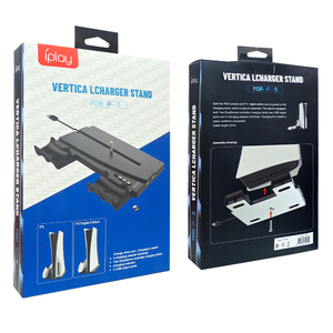 Base de Carga Vertical con 2 Puertos USB para el Control de Sony PS5, <span class=keywords><strong>Playstation</strong></span> <span class=keywords><strong>5</strong></span> Edición Digital, <span class=keywords><strong>Consola</strong></span> Ultra HD, Accesorios para Videojuegos - Product Image 6