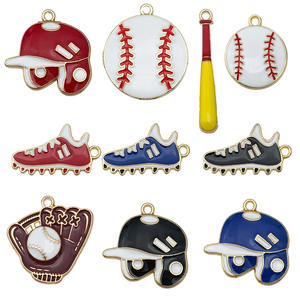 Designer Alloy <strong>Jewelry</strong> Styles Soccer Sports Equipment Charm Accessories Diy Making Necklace Earring Pendant Craft <strong>Supplies</strong> - Product Image 4