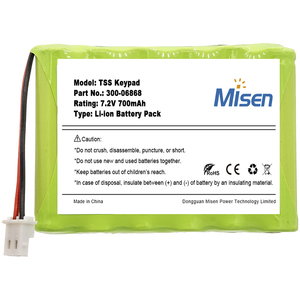Tss Bàn phím 8D llkp500 lwltp100 Lyric cộng với l5000 thay thế 7.2V 700mAh Ni-MH pin cho HONEYWELL hệ thống báo động - Product Image 3