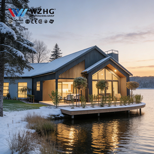 Modern Luxury Prefabricated <b>Villa</b> 2 Storey for Rural Housing Customized AS/NZS 1170 - Product Image 1