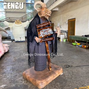 Modèle métallique intérieur/extérieur de personnage animatronique d'halloween grandeur nature pour centres commerciaux <span class=keywords><strong>parcs</strong></span> d'aventure publics pour Halloween - Product Image 2