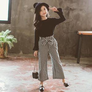 Ropa al por Mayor Estilo Inglés para Mujeres y Niños, Conjuntos de Jeans de Algodón a Bajo Precio para Primavera y Otoño para Niñas - Product Image 4