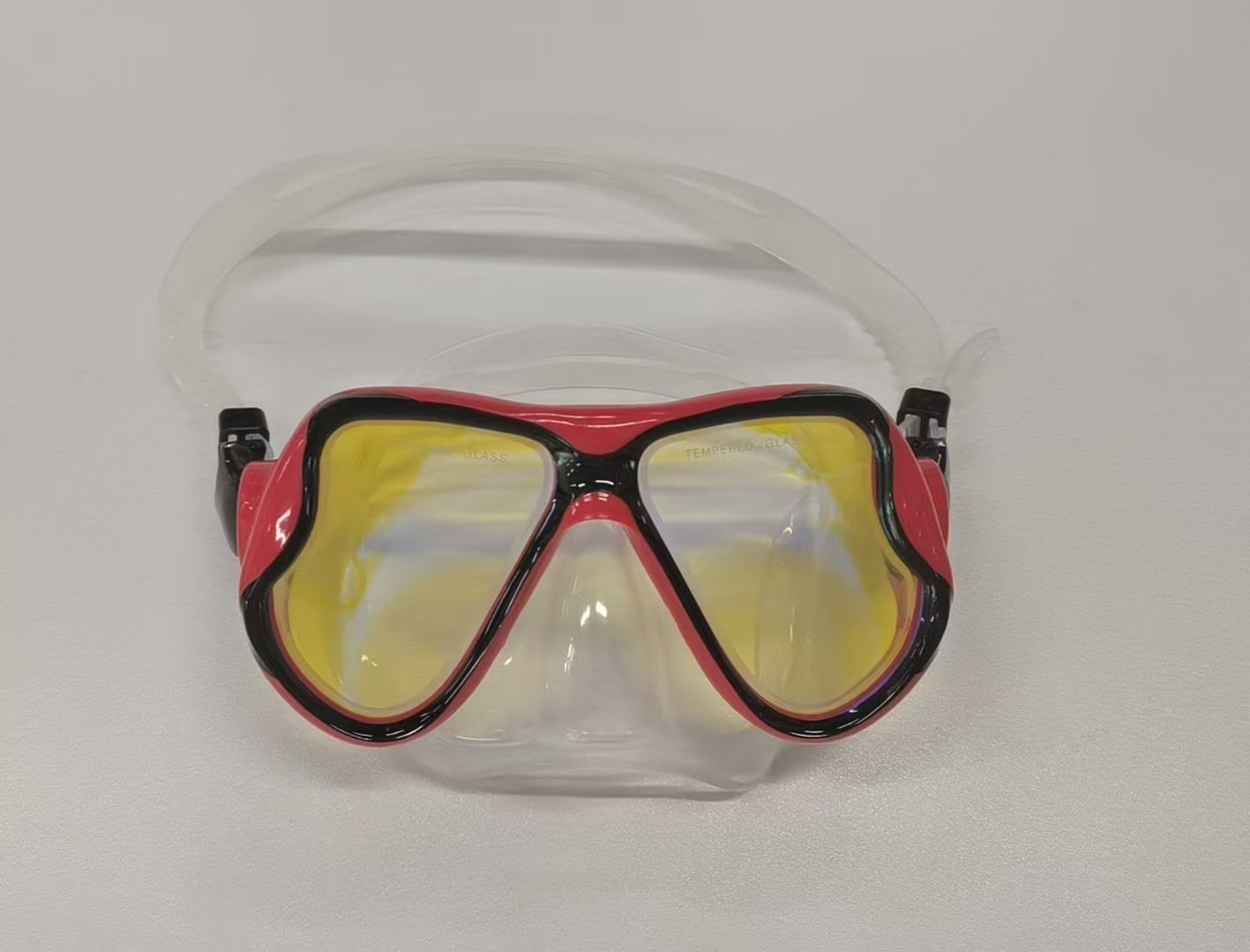 Coloré Rouge Noir Transparent