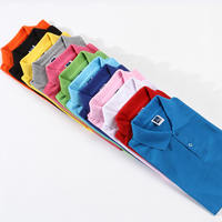 Herenshirts van polyester op maat, hoge kwaliteit, zakelijke werkuniform, golfkleding, personeelskleding, kreukvrij, comfortabele pasvorm