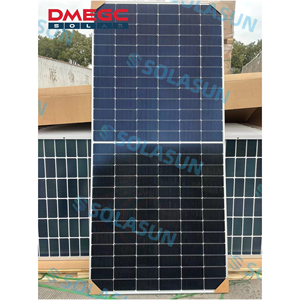 JINERGY Nuevo Panel Solar de Tejas mono de 455W 445W 450W Panel fotovoltaico de media celda 460W Topcon <span class=keywords><strong>Cubierta</strong></span> frontal de vidrio 550W Potencia máxima - Product Image 2