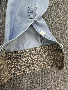 Camicia in Denim di Alta Qualità Personalizzabile, Lavata, Vestibilità Comoda, Casual, da <span class=keywords><strong>Uomo</strong></span>, in Cotone e Lyocell, Traspirante, con Colletto Rovesciato e Maniche Lunghe - Product Image 5