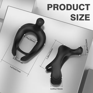 S-Hand Vibrierender Cockring Silikon Wasserdichter Penis ring Verzögerung Ejakulation für Männer für Paare - Product Image 6