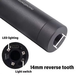 Pistolet jouet en nylon Spitfire Pig Flash Glow-in-the-dark Silencer Sparks Induction <span class=keywords><strong>Flare</strong></span> pour accessoires tactiques, à partir de 14 ans, boîte couleur - Product Image 3