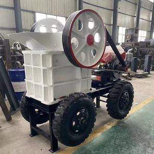 Мини щековая дробилка PE250 * 400 цена мобильная дробильная станция горнодобывающая техника бетонная дробилка - Product Image 3