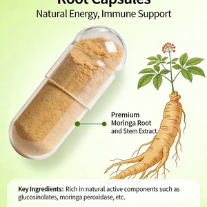 Las Mejores Cápsulas de Moringa Orgánica Natural Pura, Cápsulas de Hoja de Moringa Oleifera Pura de 500 mg, Cápsulas de Extracto de Hoja de Moringa de Máxima Potencia - Product Image 4