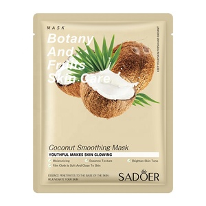 Fabriklieferung Private Label Kosmetik Natürliche Vegane VC Frucht Gesichtsmaske Aufhellende Hautpflege Tuchmaske - Product Image 3